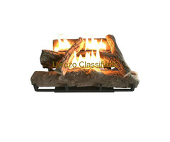 Alva log fireplace indoor gas room heaters warmers - 3