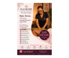Get a full body massage today +254718659310
