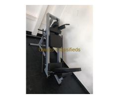 Body solid leg press with a hack squat machine